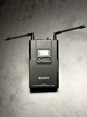 Sony UTX-B2 UHF Synthesized Transmitter + URX-P2 UHF Synthesized