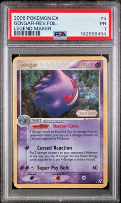 Buy Gengar 5/92 Legend Maker Reverse Holo online | eBay