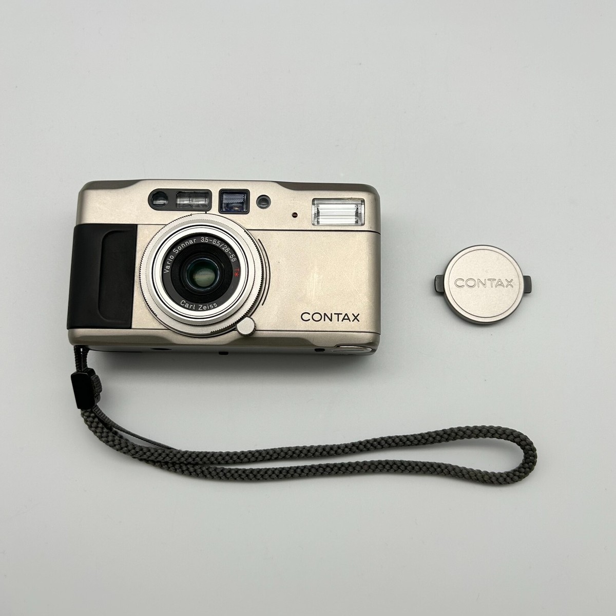 CONTAX T VS 3.5-6.5/28-56 Compact Film Camera From Japan | eBay