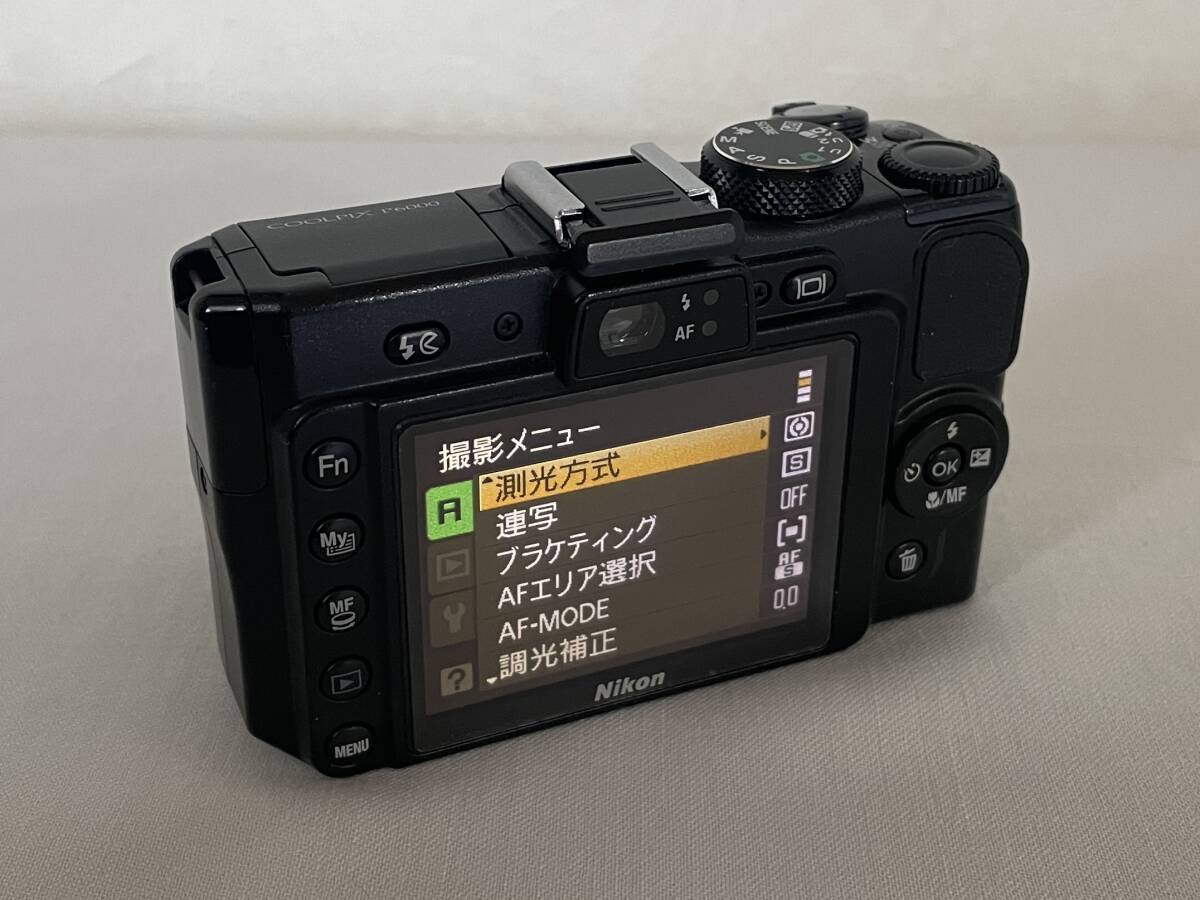 Near Mint】Nikon COOLPIX P6000 13.5MP Digital Camera Black From