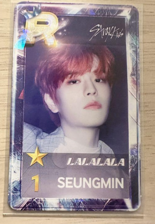 STRAY KIDS SSJYP SUPERSTAR IN TOKYO JYPNATION LALALALA PHOTO CARD