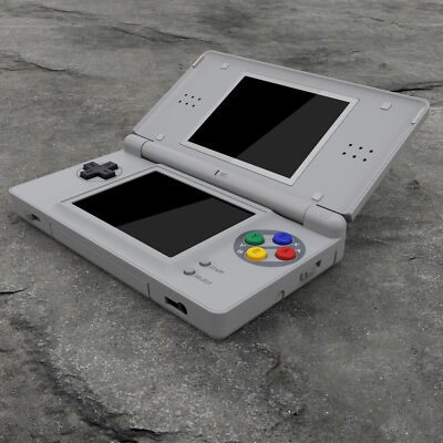 For NDSL Full Shell Screen Lens Buttons For Nintendo DS Lite SFC