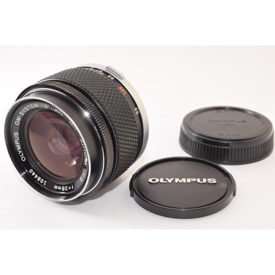 Olympus OM-System ZUIKO MC AUTO-W 28mm F2 Lens – Fast Wide-Angle
