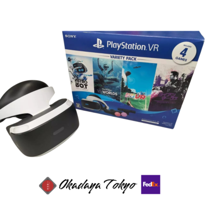 Sony PlayStation VR Mega Pack CUHJ-16010 PS4 Bundle w/ Game Camera