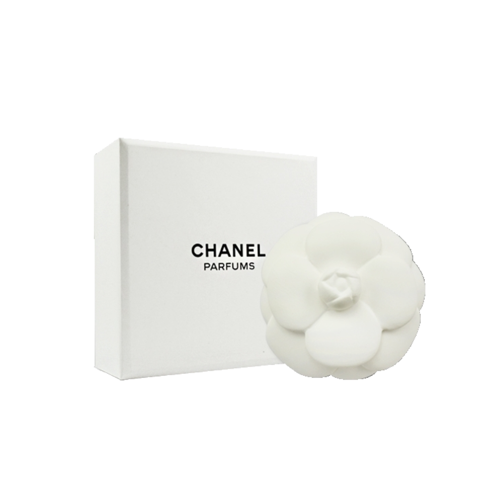 CHANEL Ceramic Camellia Flower Perfume Diffuser Paperweight VIP