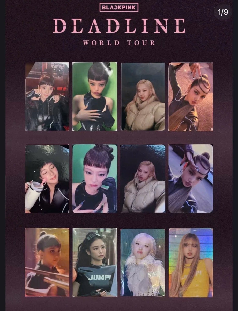 BLACKPINK JUMP DEADLINE WORLD TOUR CHINA POB MERCH GIFT OFFICIAL