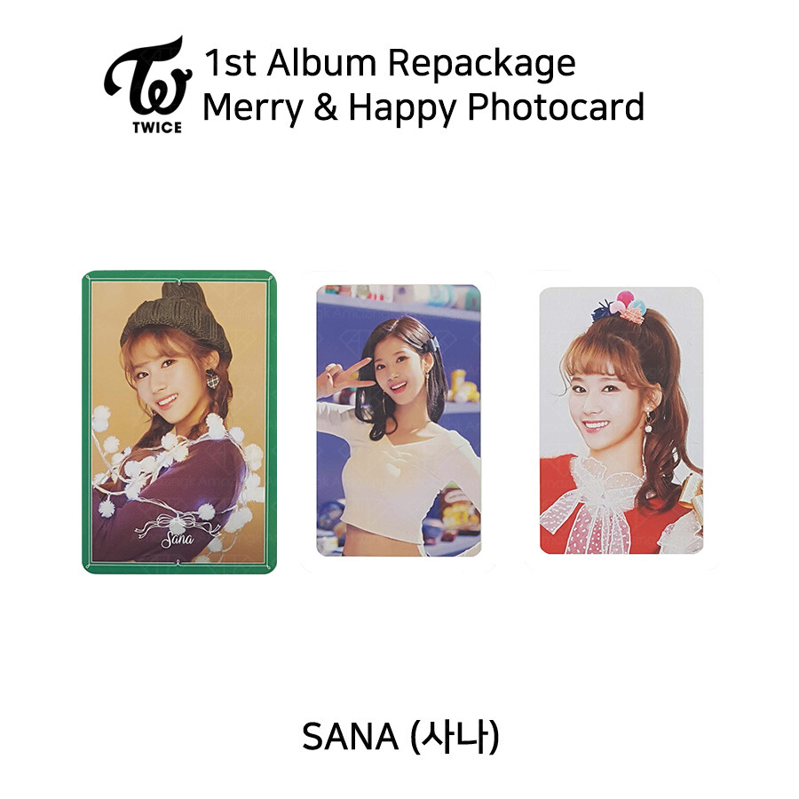 TWICE 1st Album Repackage Merry & Happy Official Christmas