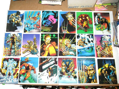 1992 WOLVERINE FROM THEN TILL NOW SERIES II COMPLETE 90 CARD SET X