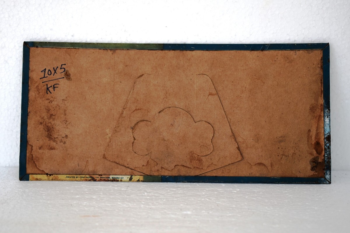 Vintage Murphy Radio advertisig tin sign calendar litho depicting