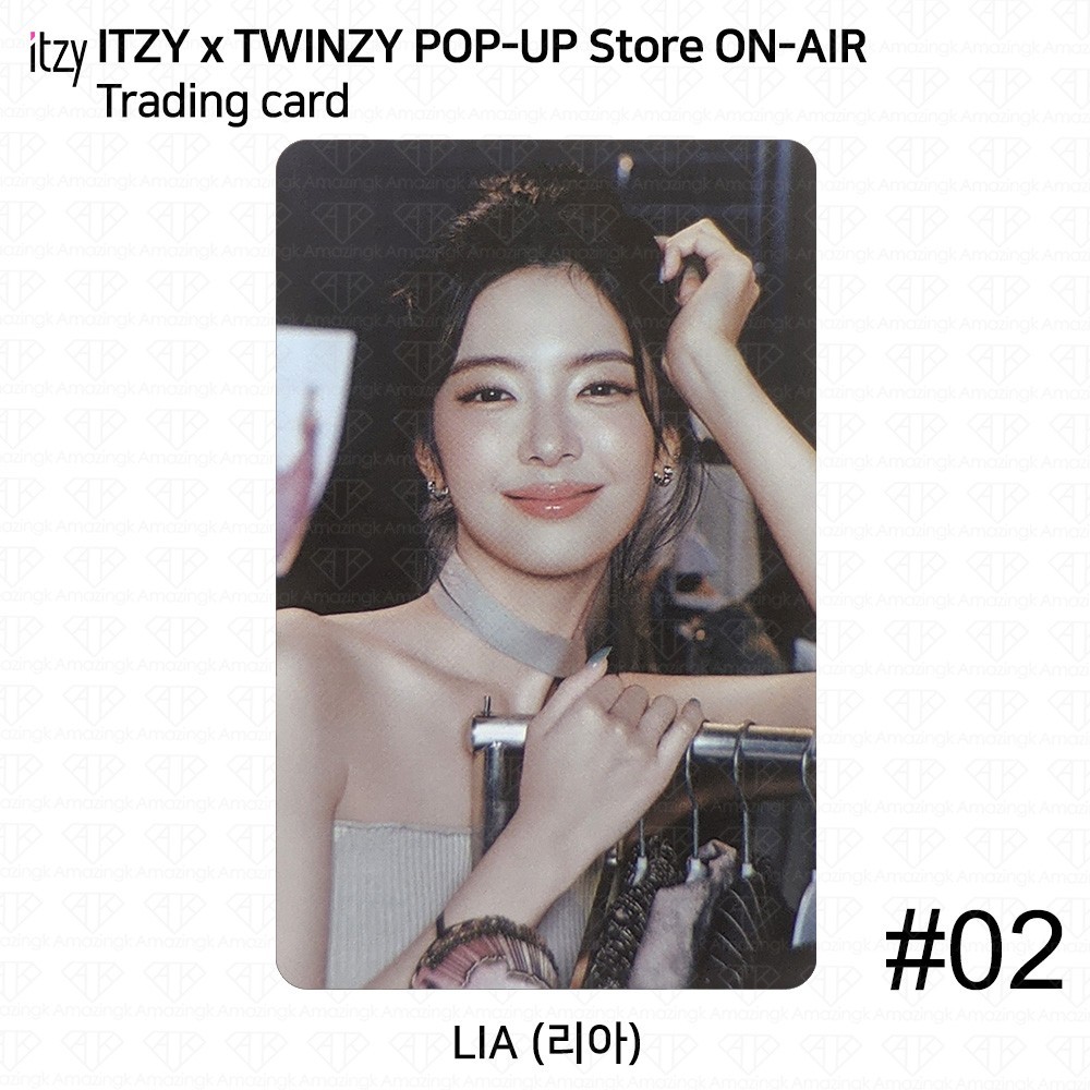 ITZY x TWINZY POP-UP Store ON-AIR Trading Card Benefit Photocard