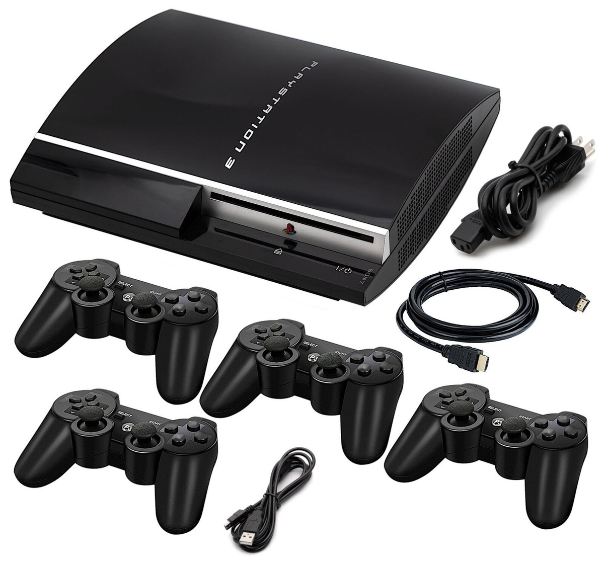 Official PlayStation 3 PS3 Console 40GB 80GB 160GB 500GB + Pick
