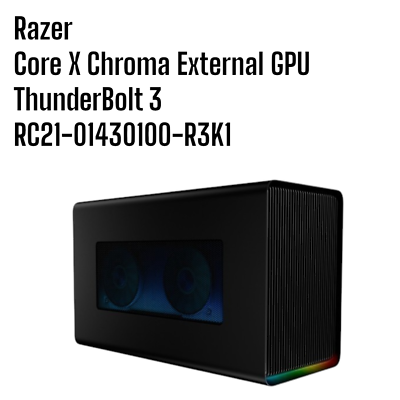 Razer Core X Chroma External GPU eGPU BOX ThunderBolt 3 RC21