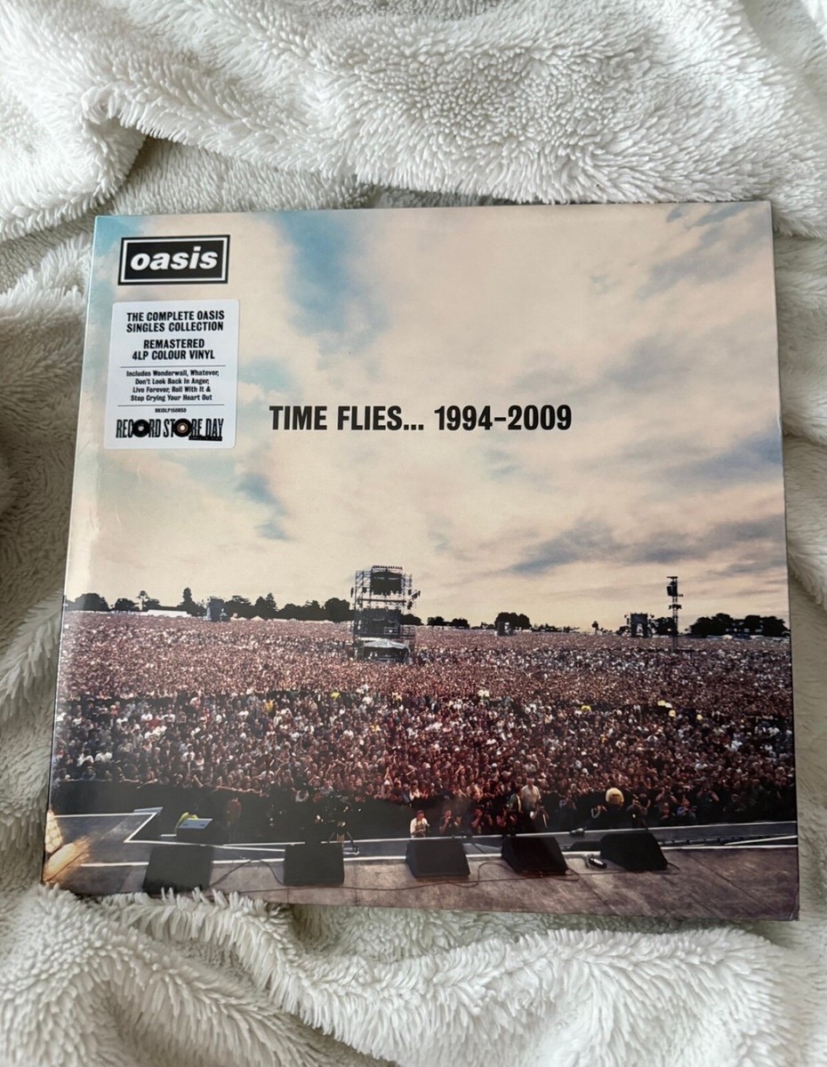 OASIS Time Flies.. 1994-2009 4LP BOX SET Color (Colour) Vinyl