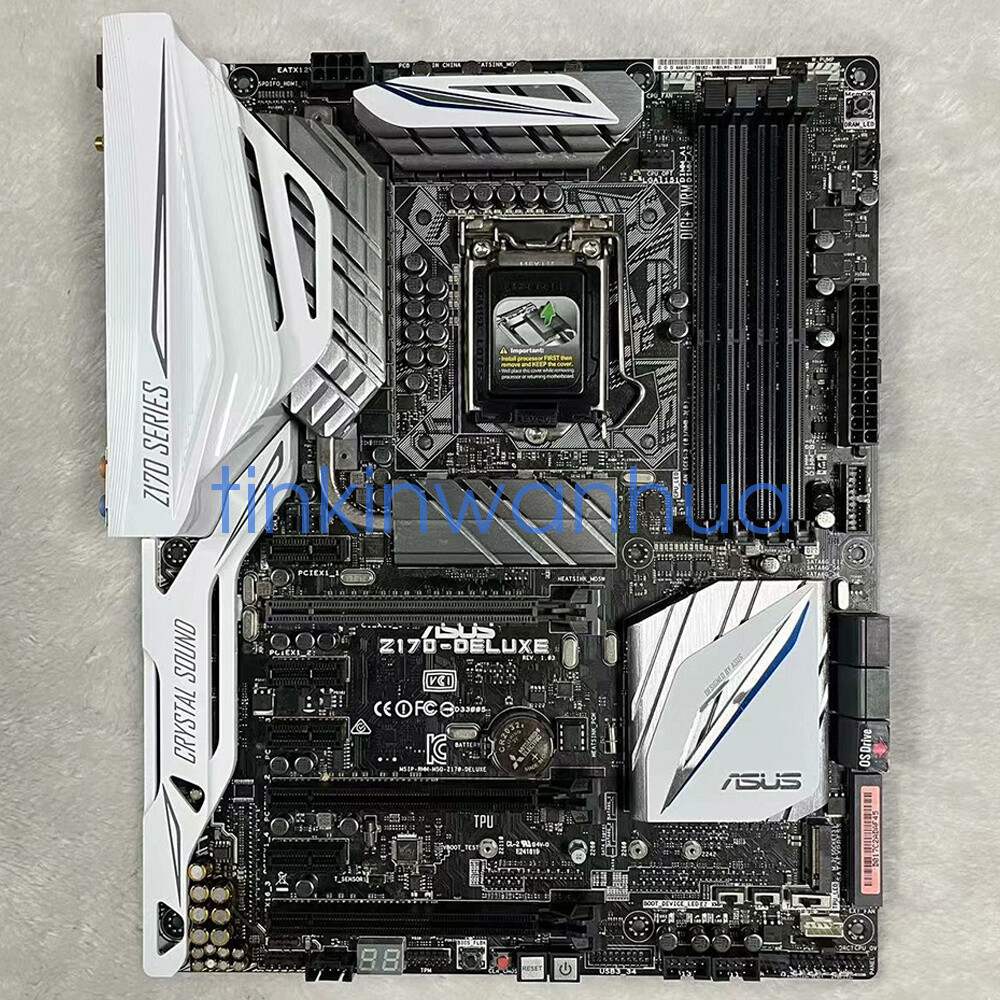 For ASUS Z170-DELUXE Intel Z170 DP+ 1×M.2 8×SATA III Motherboard