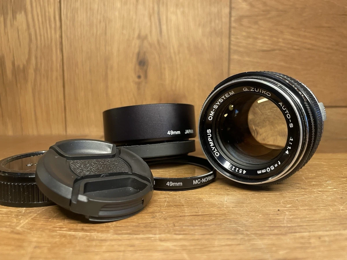 Olympus OM system 50mm Focal f/1.4 Camera Lenses for sale | eBay