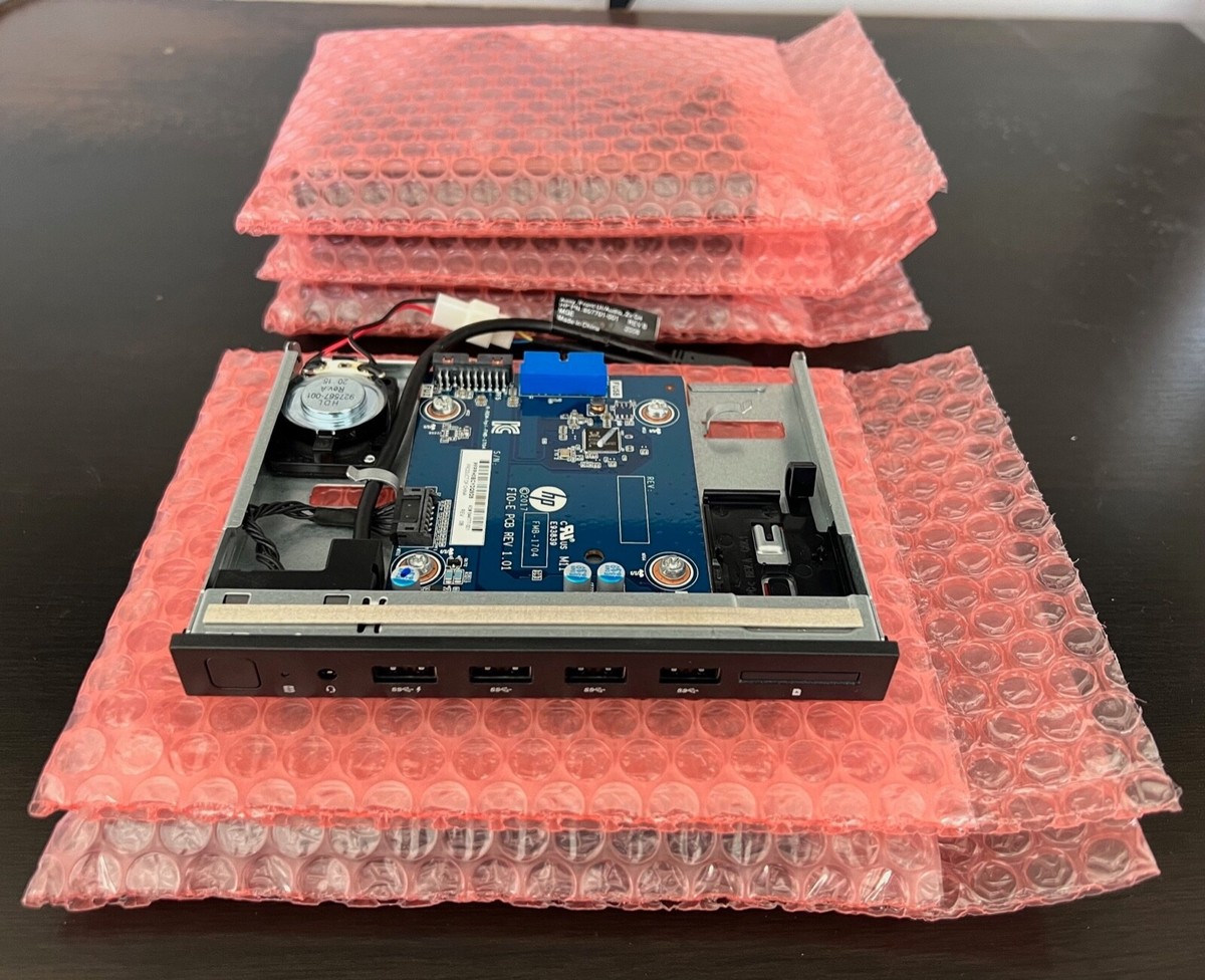 LOT OF 5 | HP Front I/O Panel Assembly Entry Z4 Z6 Z8 935684-001