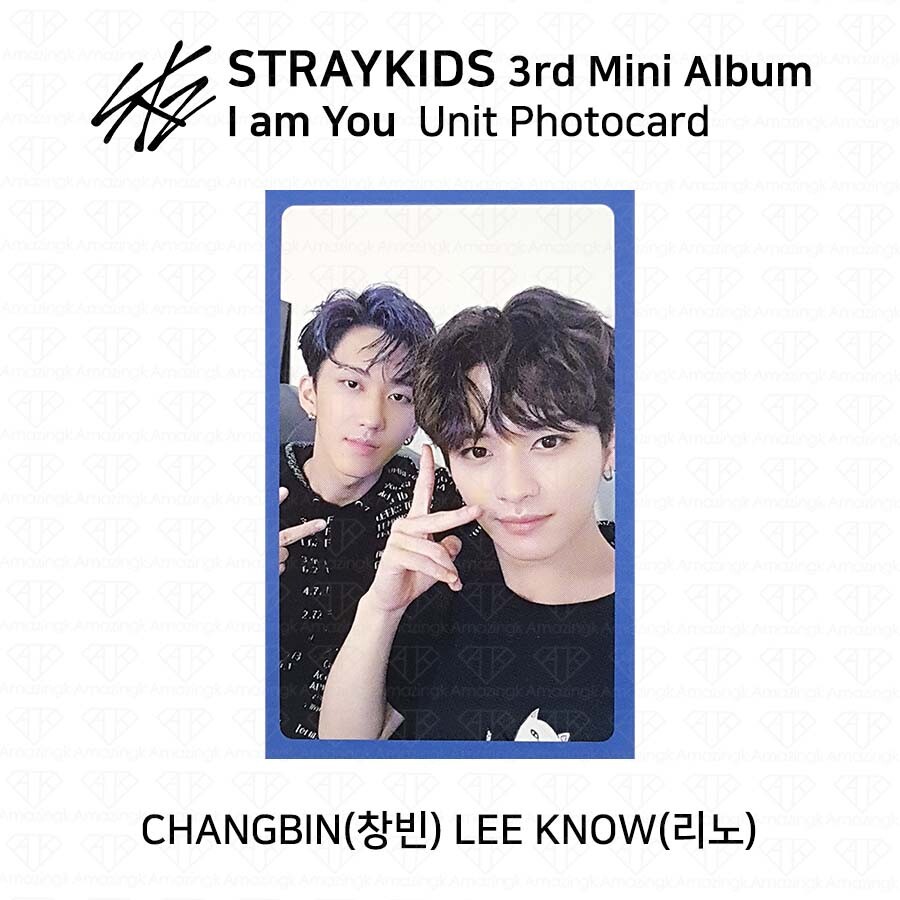 Stray Kids 3rd Mini Album I Am You Official Photocard Unit B