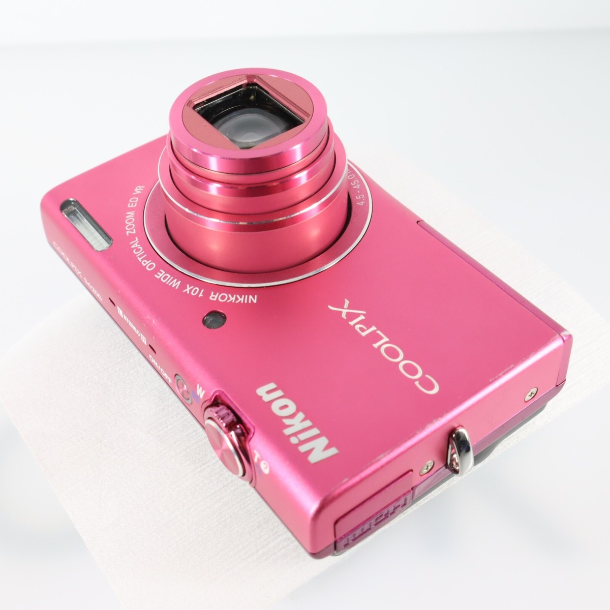 N.Mint】Nikon COOLPIX S6200 Pink 16MP 10x Zoom Compact Digital
