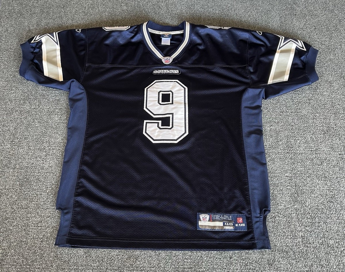 Dallas Cowboys Reebok Football Jersey Blue Stitched #9 “ZT” Size