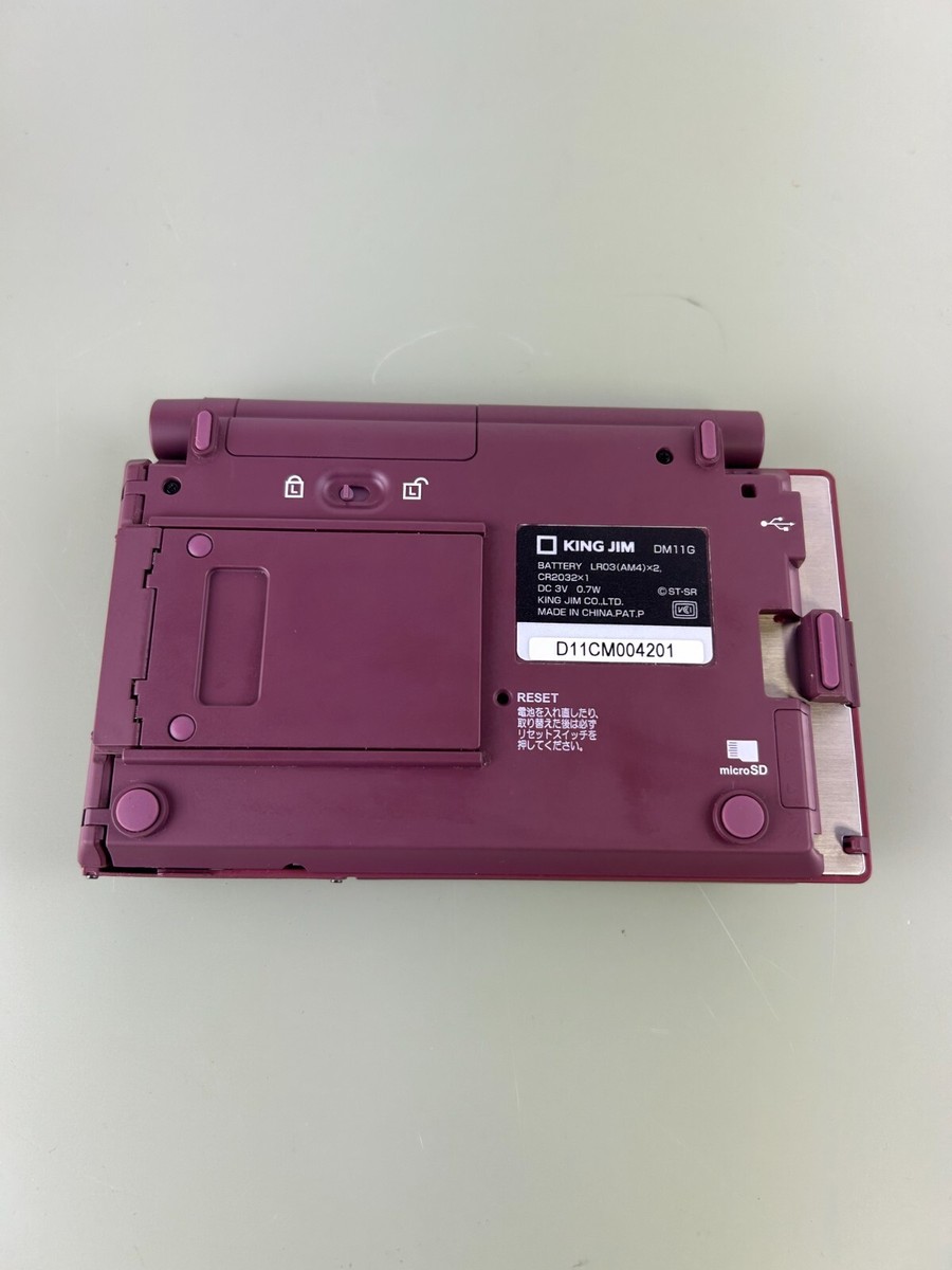 King Jim Digital Memo Pomera DM11G Gundam Char Aznable Model：JP