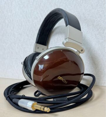 DENON AH-D7000 Overhead Dynamic Type Luxury Headphones Brown