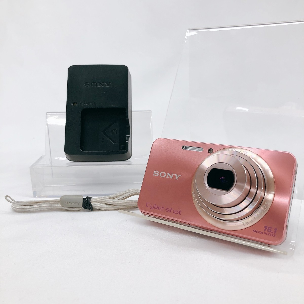 SONY Cyber-shot DSC-W570 Pink 5x Zoom 16.1 MP Digital Camera w