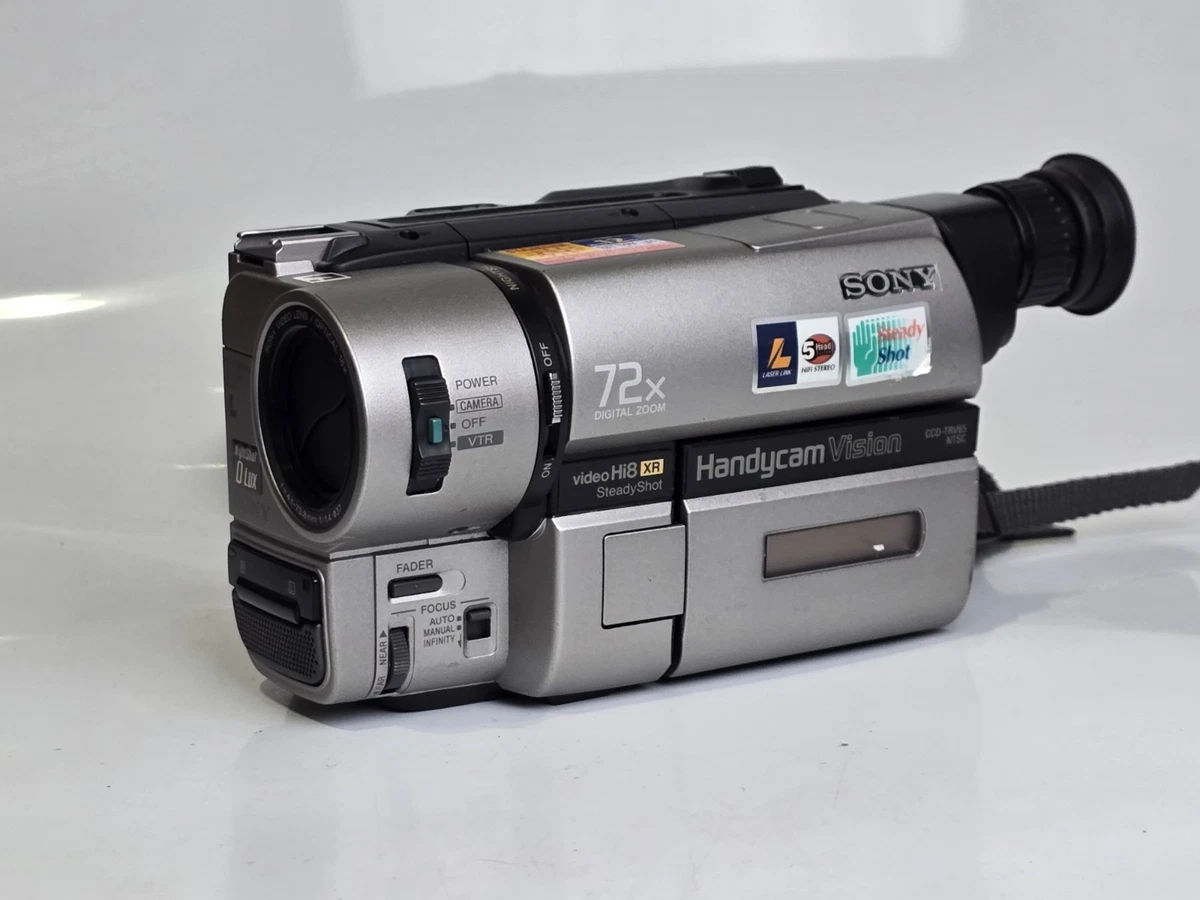 CCD-TRV85K】Sony Handycam 72x ズーム Sony Handycam CCD-TRV85 Hi8