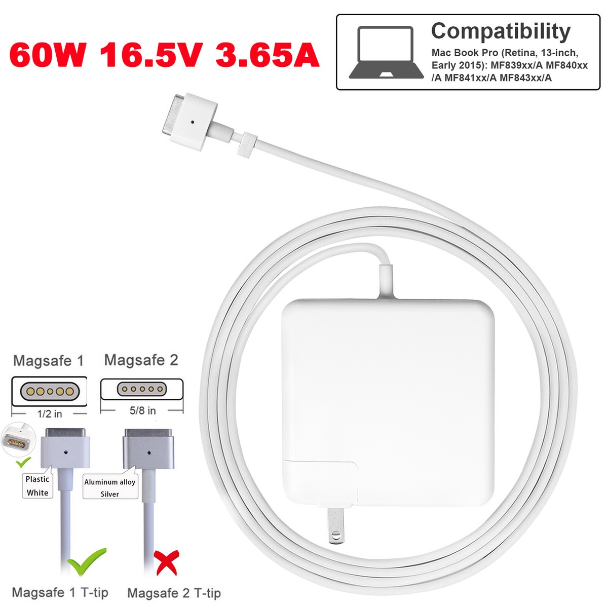 Ac Adapter For Apple MacBook Pro 13