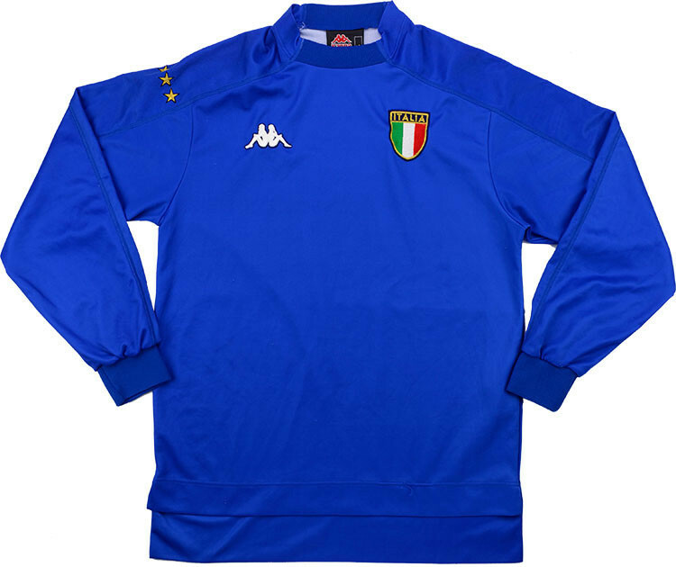 vintage ITALY Italia 1999-2000 home football shirt Kappa XL long
