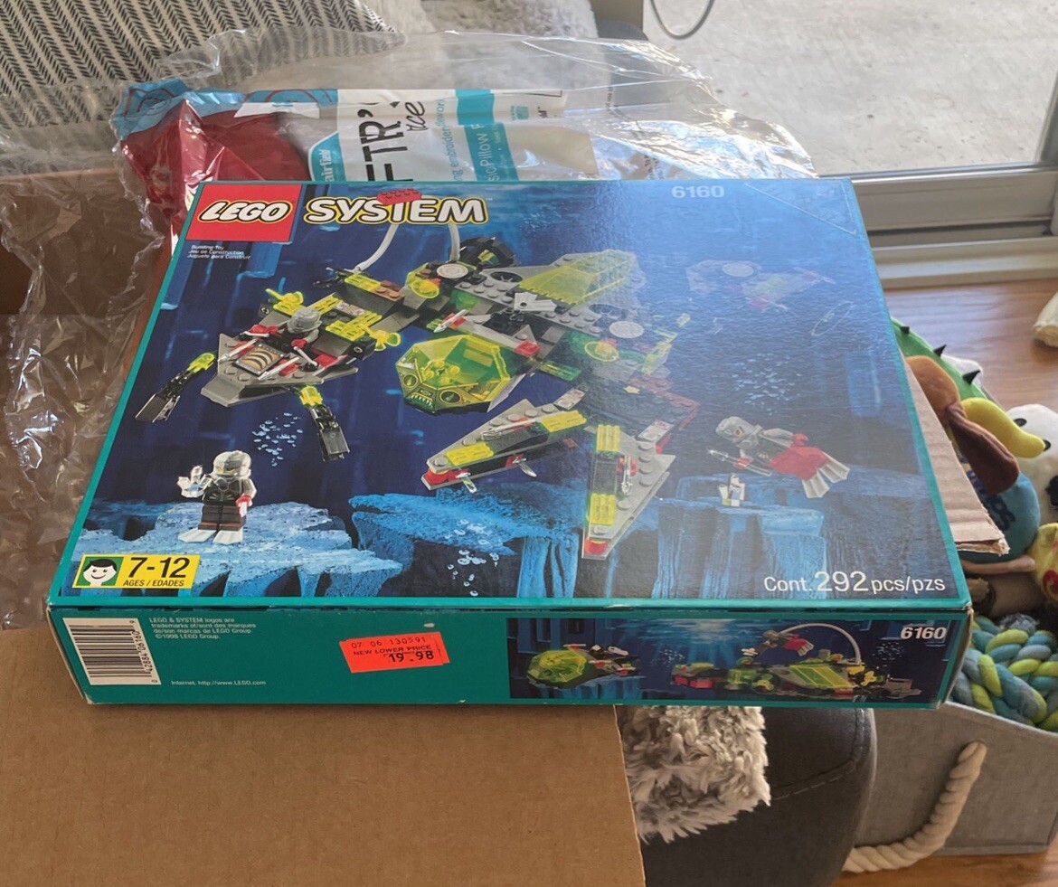 LEGO Aquazone: Sea Scorpion (6160) 5702010961603| eBay