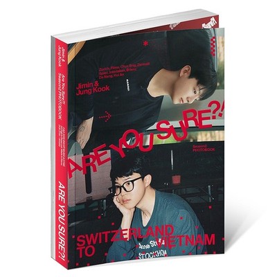 JIMIN X JUNGKOOK ARE YOU SURE?! SEASON2 PHOTO BOOK /Full Set+WVS
