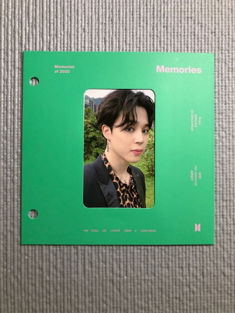 BTS Memories Of 2020 BLU RAY Official PhotoCard Photo Card | eBay