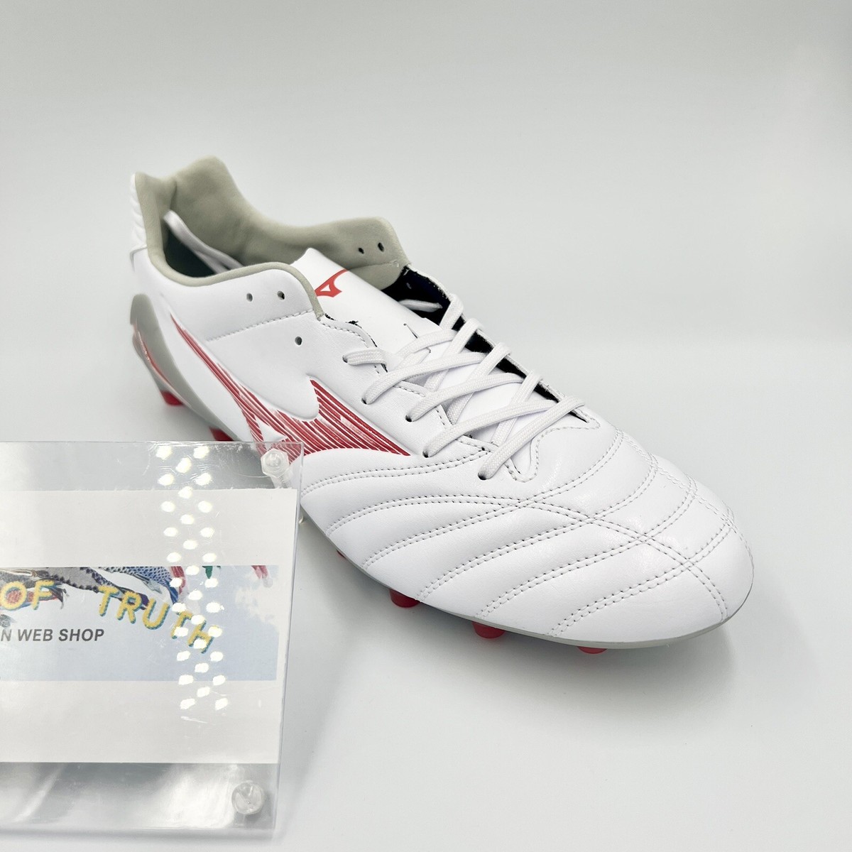 Mizuno MONARCIDA NEO 3 PRO P1GA242260 White/Red 2E Soccer Cleats