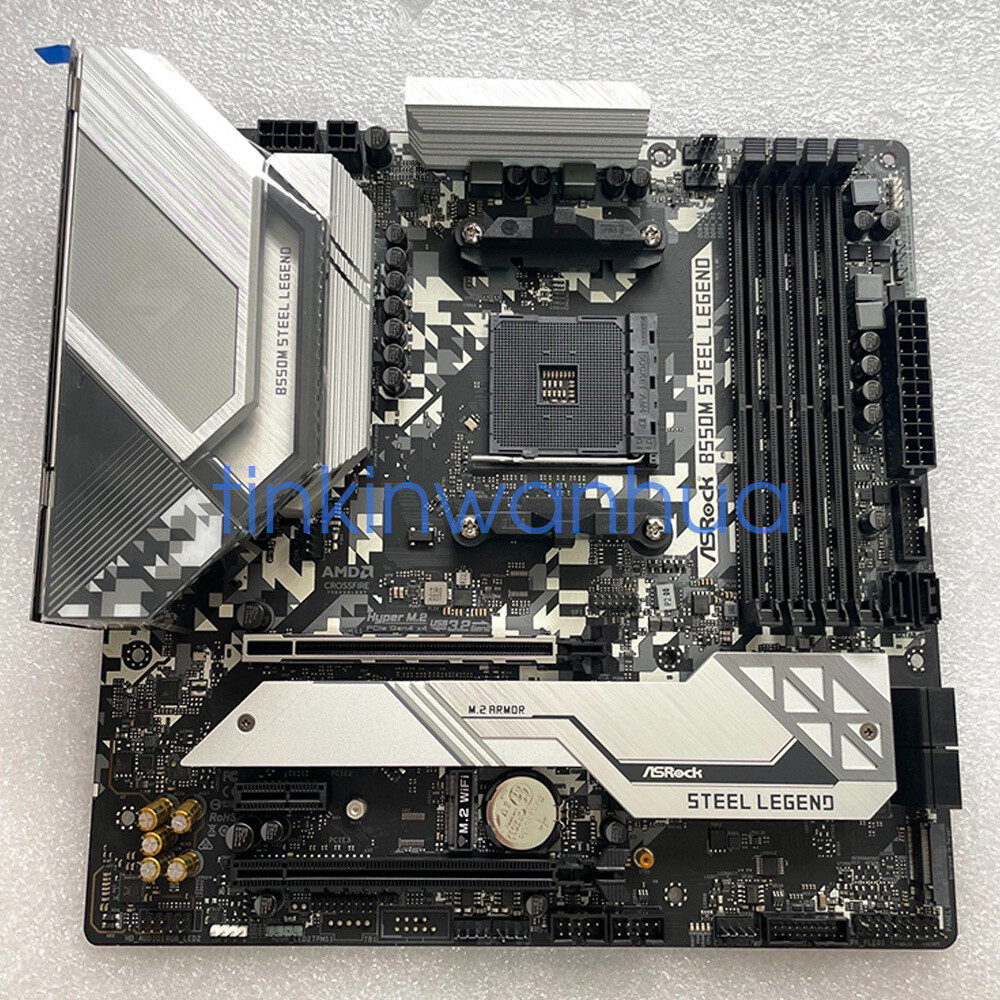 For ASRock B550M Steel Legend Motherboard Socket AM4 DDR4 Micro