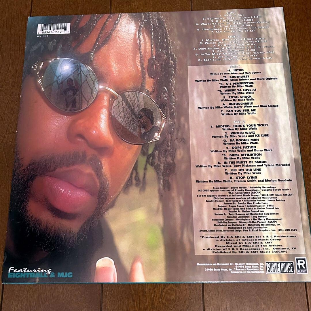 Mr. Mike / Wicked Wayz 1996 US Gangsta LP Suave House Records