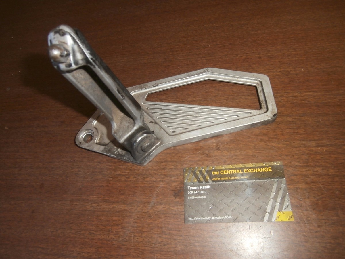 87 Kawasaki Ninja ZX7 ZX750R ZX750 GENUINE Front LH Step Peg Rider