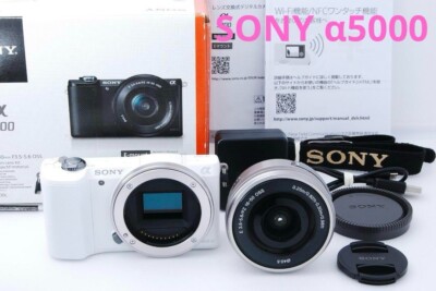 English OK】Sony a5000 ILCE-5000 Digital Camera Kit Lens 16-50mm