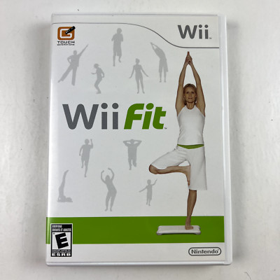 Nintendo Wii Fit Game, Case, Box Art and Instruction Booklet Great