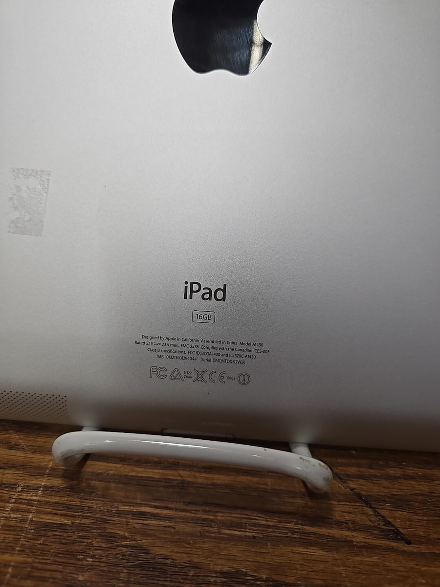 Apple iPad 3rd Gen A1430 16GB Wi-Fi + Cellular | eBay