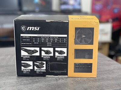 MSI MPG A850GF Power Supply (PSU) 850 Watt Full Modular 80 PLUS