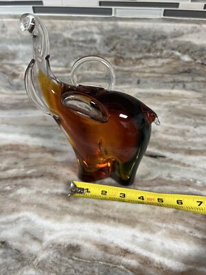 V. Nason & C. Murano Italy Art Glass Elephant Figurine | eBay