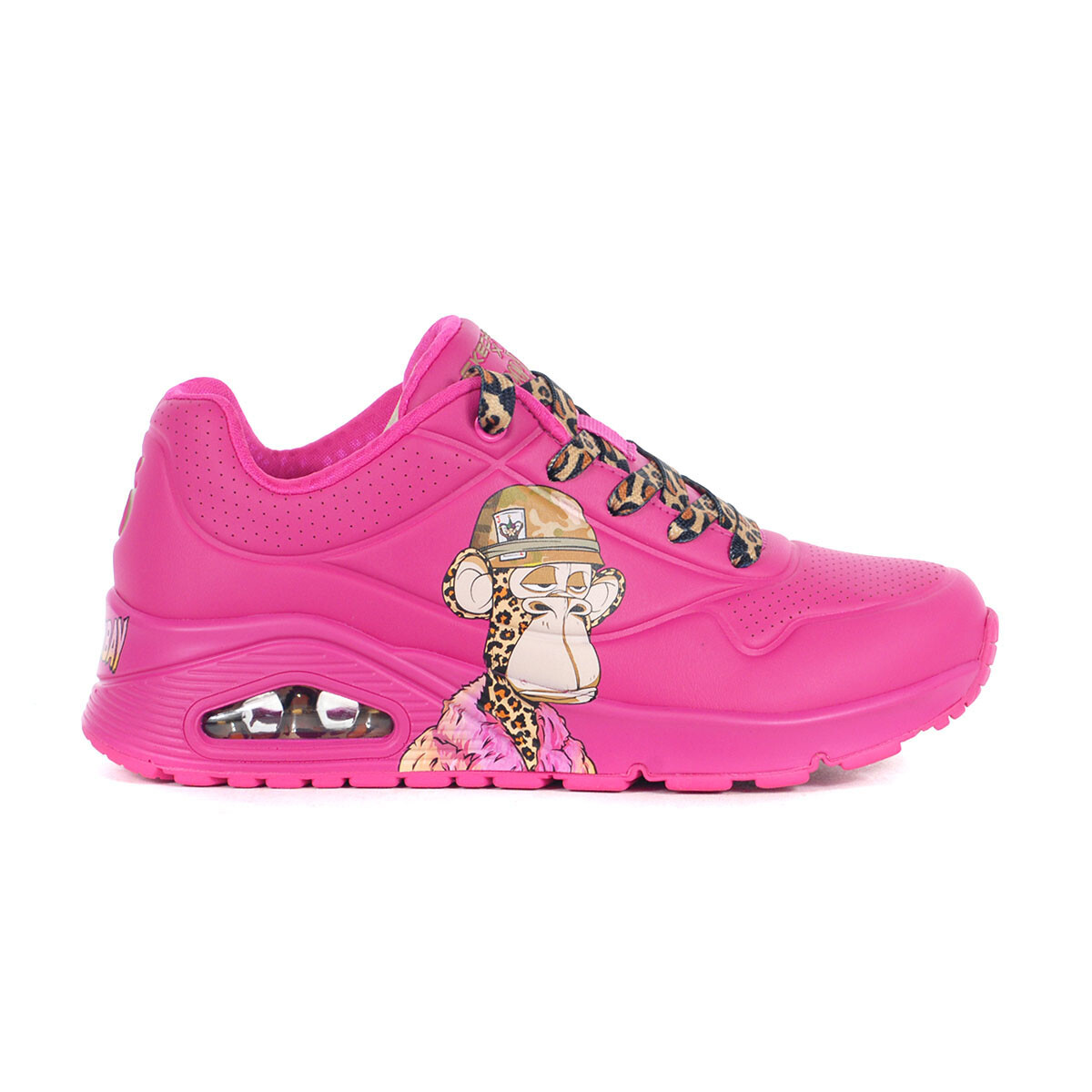 Skechers x Snoop Dogg Women's Uno - Dr.Bombay Hot Pink Sneakers