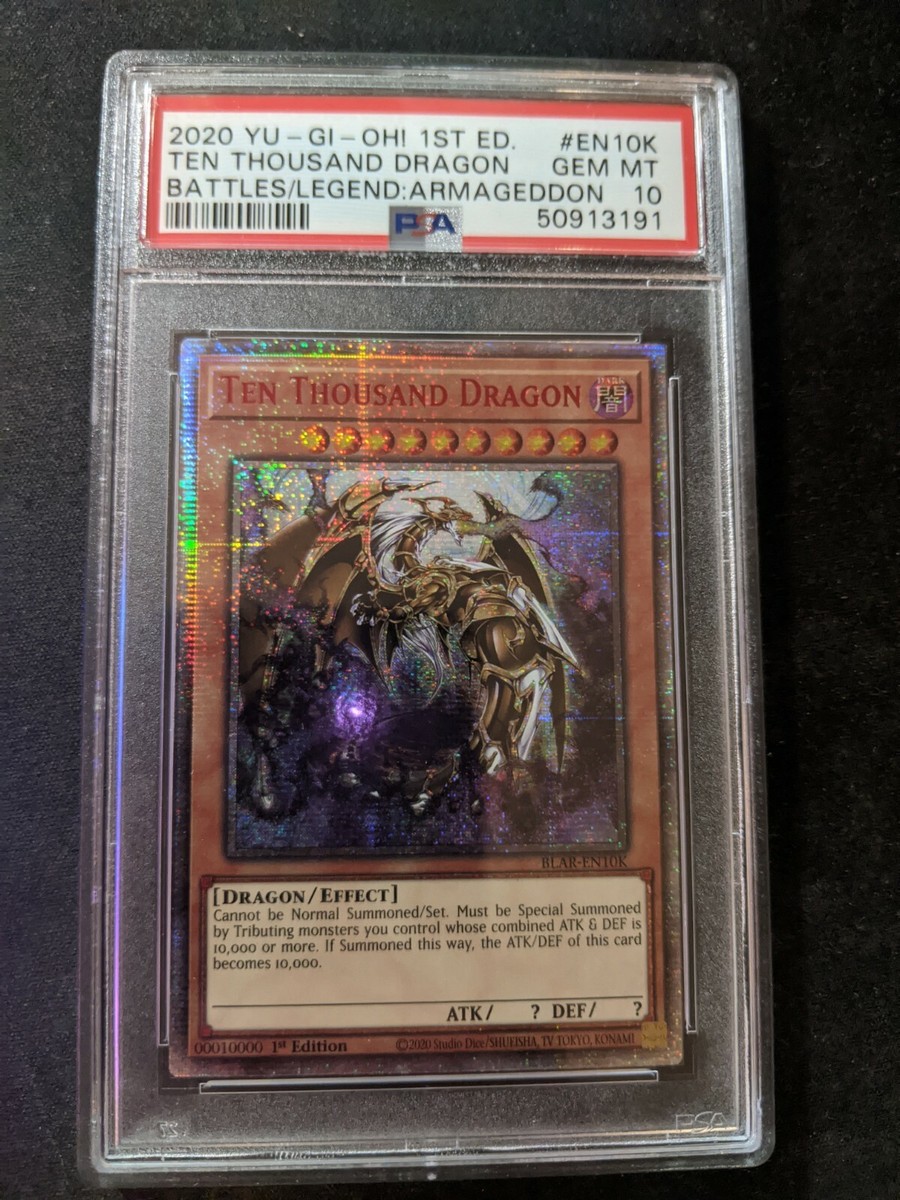 TEN THOUSAND DRAGON BLAR-EN10k 1st Edition PSA 10 Gem Mint 10,000
