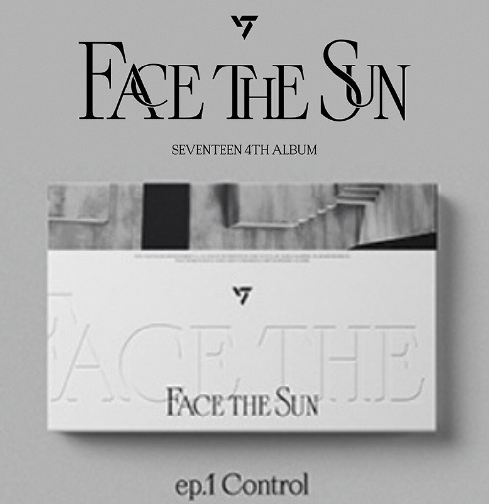 SEVENTEEN 4th Album Face the Sun ep.1 Control CD+P.Book+Lyric Book