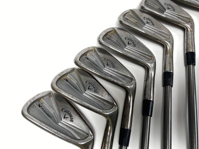 Callaway X Forged '24 Raw Japan Iron Set 4-PW AeroTech SteelFiber