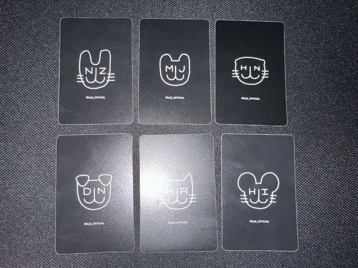 NJZ 香港 ライブ Newjeans complexcon 限定トレカ 6枚 NJZ NEWJEANS