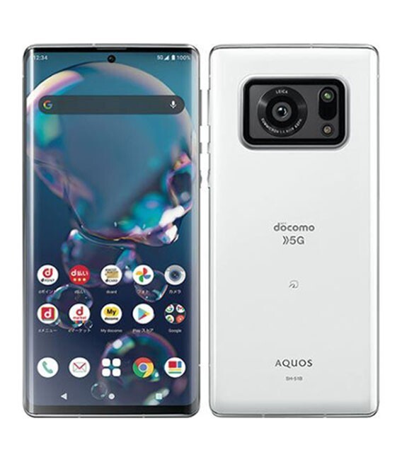 SHARP AQUOS R6 SH-51B WHITE Android Phone Leica Lens From Japan | eBay