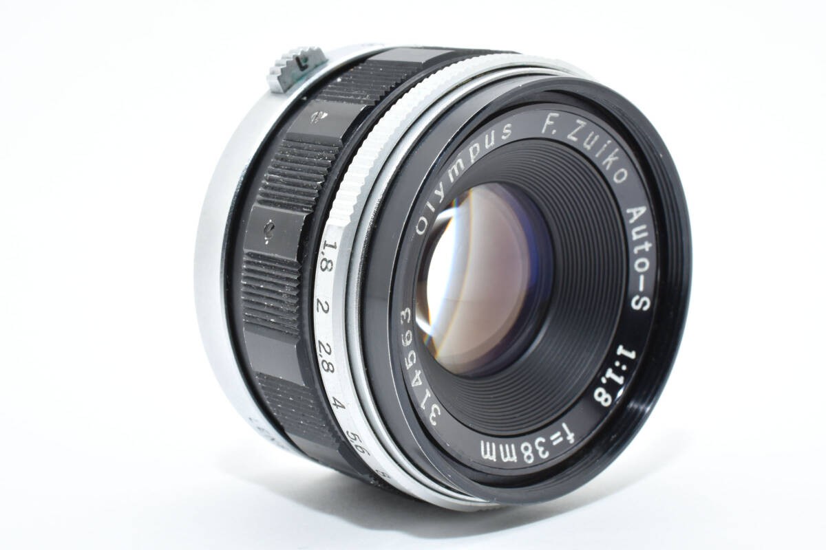 Olympus F.ZUIKO Auto-S 38mm F/1.8 MF Lens for PEN-F FT Excellent