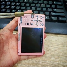 Sony Cyber-shot DSC-T10 7.2MP Digital Camera - Silver for sale