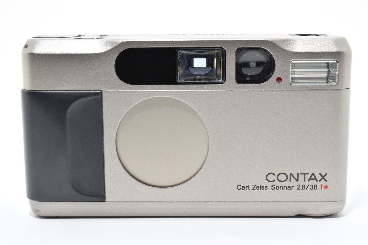 CONTAX T2 Carl Zeiss Sonnar 2.8/38 T Compact Film Camera Silver